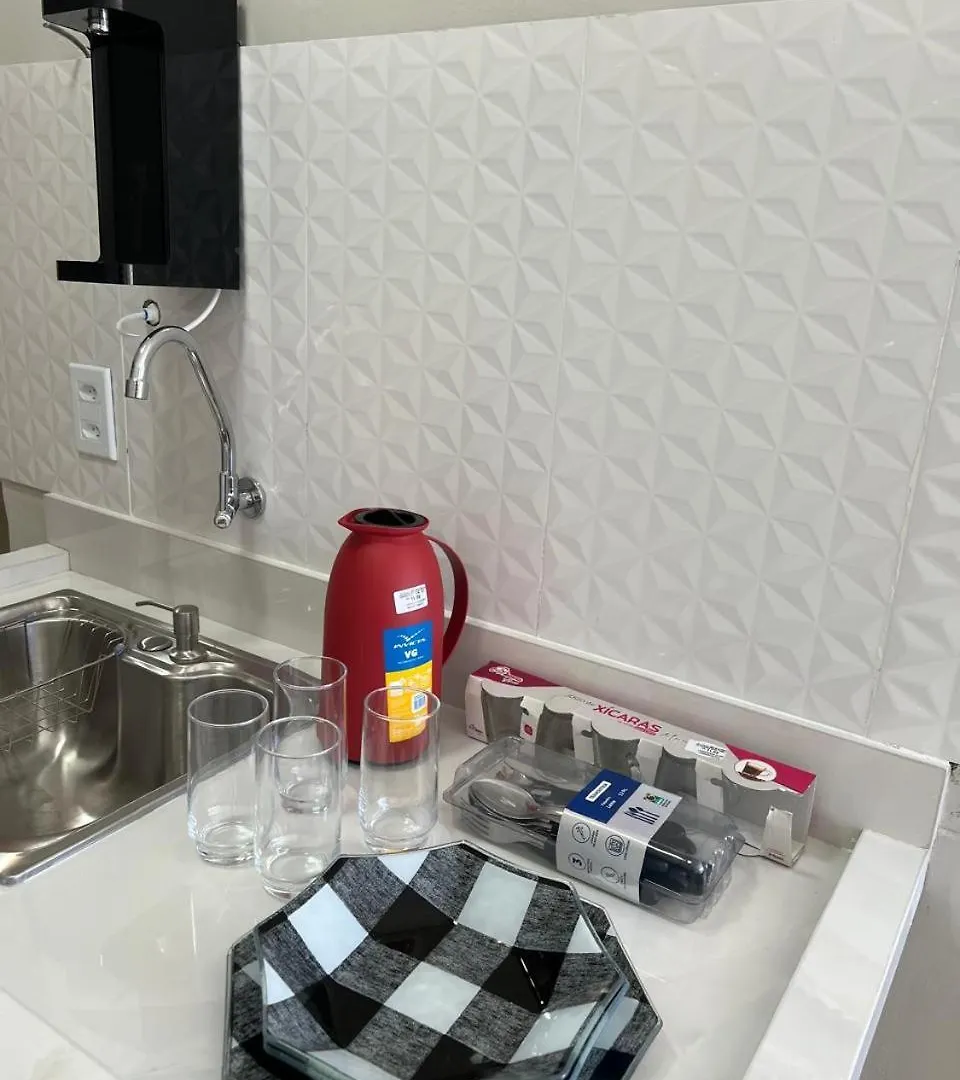 Apartmán Kit Ipe Rosa -121- Sudoeste - Melhor Custo Beneficio - Ate 4 Pessoas Brasília Brazílie